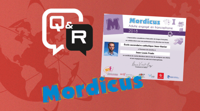 Certificat Mordicus de Jean-Louis Frado