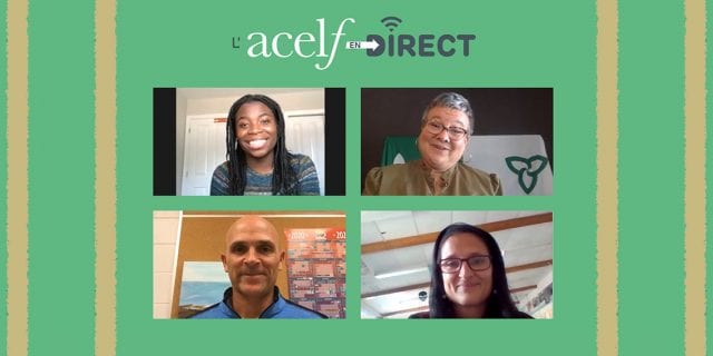 Participants de l'ACELF en direct - Pratiques réussies
