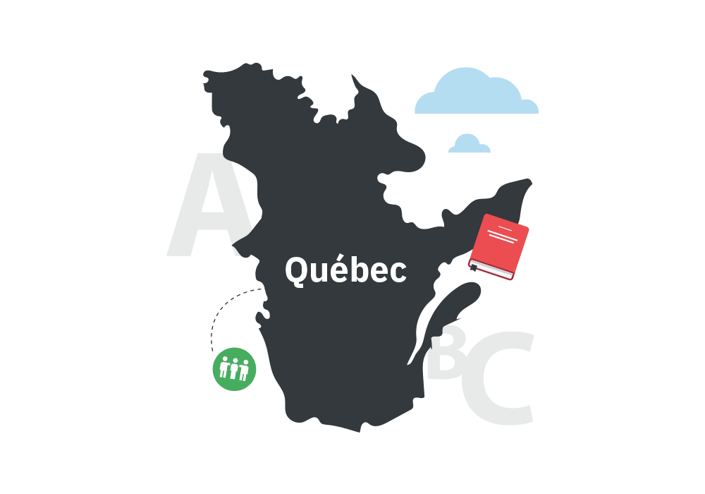 Illustration du Québec
