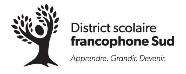 Logo du District scolaire francophone Sud du Nouveau-Brunswick